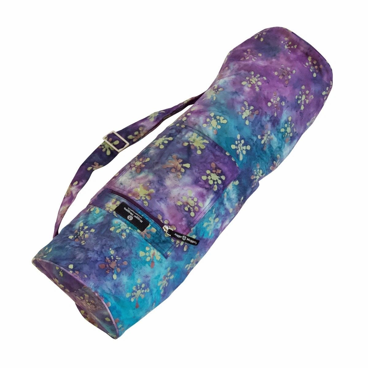 hugger mugger yoga mat bag purple rain Mugger: Carriers length zipper Hugger Mugger Batik Yoga Mat