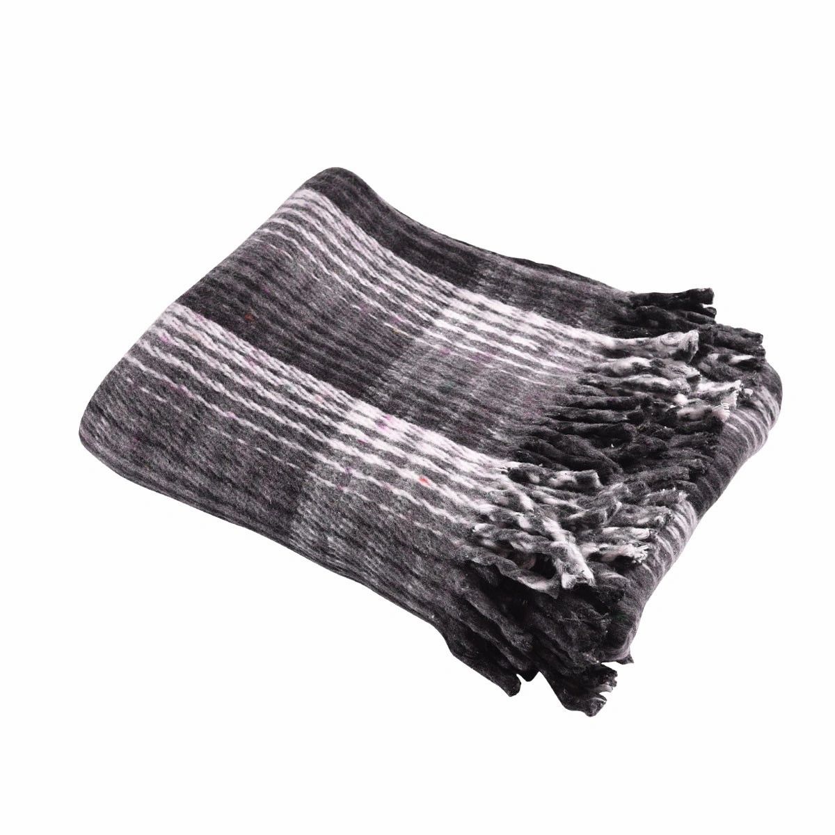 Hugger Mugger Recycled Plaid Yoga Blanket